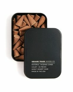 Square Trade Goods Desert Sage Scented Incense Cones (30 Ct)
