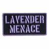Butch & Sissy Pins + Patches Lavender Menace Patch