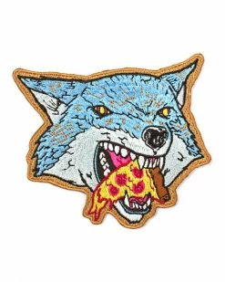 Quiet Tide Goods Pizza Wolf Patch
