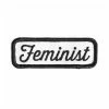 These Are Things Feminist Patch - Black Embroidered Patches