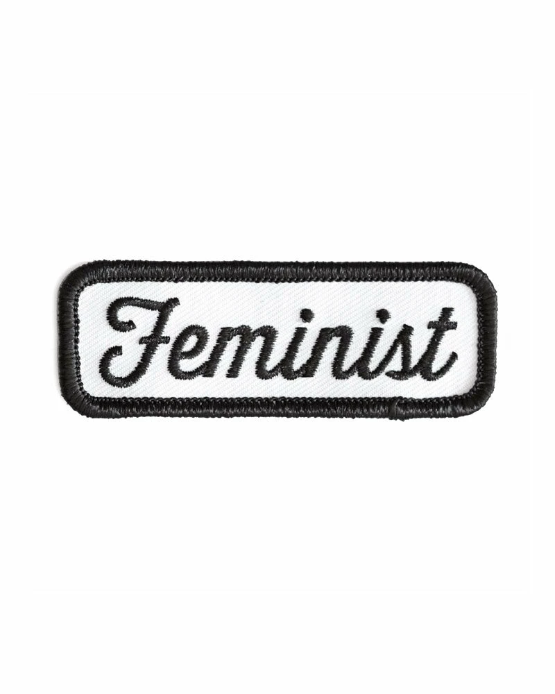 These Are Things Feminist Patch - Black Embroidered Patches 1 These Are Things Feminist Patch - Black Embroidered Patches