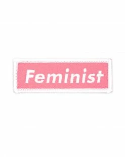 These Are Things Feminist Patch - Pink Embroidered Patches