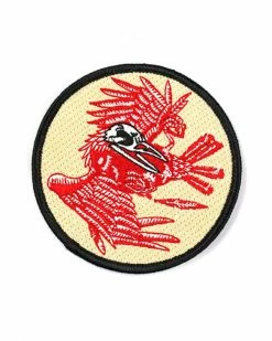Quiet Tide Goods Bird Skull Patch