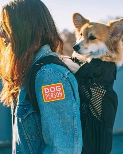 Oxford Pennant Dog Person Patch