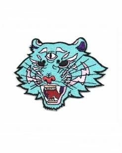 Ashlea Bechaz Blue Dream Tiger Patch Embroidered Patches
