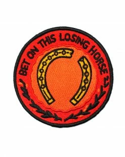 Stay Home Club Losing Horse Patch Pins + Patches