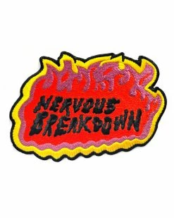 Bananna Bones Nervous Breakdown Large Patch Pins + Patches