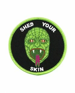 Quiet Tide Goods Shed Your Skin Reptilian Patch