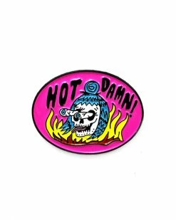 Bananna Bones Hot Damn Pin