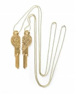 Sherlock Key Co. Necklaces + Earrings Lovers Heart Key Blank Set