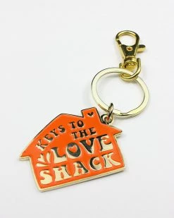 Rhino Parade Keychains + Key Blanks Love Shack Keychain