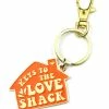 Rhino Parade Keychains + Key Blanks Love Shack Keychain
