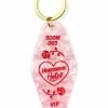 Bobby Pins Co. Heartbreak Hotel Key Tag Keychain Keychains + Key Blanks