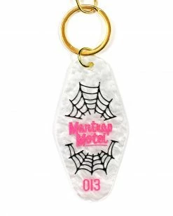 Bobby Pins Co. Mantrap Motel Key Tag Keychain