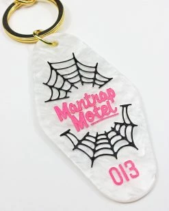 Bobby Pins Co. Mantrap Motel Key Tag Keychain