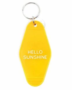 Three Potato Four Keychains + Key Blanks Hello Sunshine Keychain