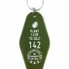 Three Potato Four Keychains + Key Blanks Plant Club Hotel Key Tag Keychain