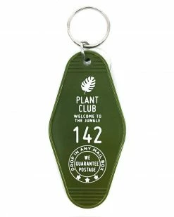 Three Potato Four Keychains + Key Blanks Plant Club Hotel Key Tag Keychain