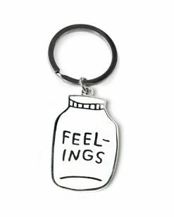 Adam J. Kurtz Bottled Up Feelings Keychain Accessories