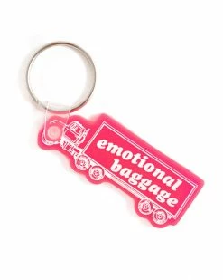 Valley Cruise Press Emotional Baggage Truck PVC Keychain Accessories