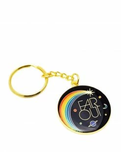 Lucky Horse Press Far Out Galaxy Keychain