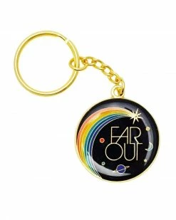 Lucky Horse Press Far Out Galaxy Keychain