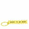 Adam J. Kurtz Accessories Happy Keychain