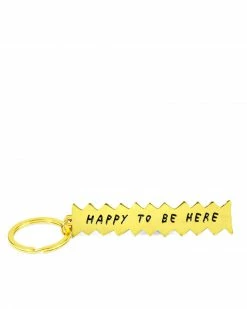 Adam J. Kurtz Accessories Happy Keychain