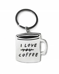 Adam J. Kurtz I Love Coffee Keychain
