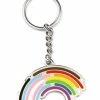 Bianca Designs Keychains + Key Blanks Inclusive Rainbow Pride Keychain