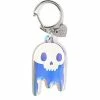 Brandy Bingham Iridescent Ghost Skull Keychain Keychains + Key Blanks