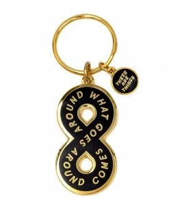 These Are Things Karma Loop Keychain