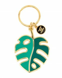 These Are Things Monstera Leaf Keychain