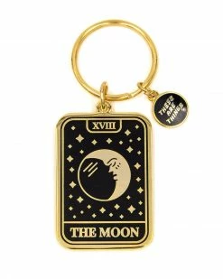 These Are Things Moon Tarot Card Keychain Accessories