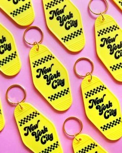 A Shop Of Things New York City Yellow Taxi Keychain