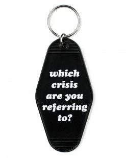 A Shop Of Things Which Crisis Are You Referring To? Keychain Keychains + Key Blanks