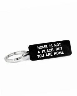 Adam J. Kurtz Home Is Not A Place Keychain Accessories