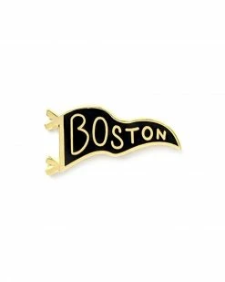 Brandy Bingham Pins + Patches Boston Flag Pin