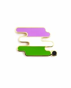 Bianca Designs Pins + Patches Gender-Queer Pride Pin