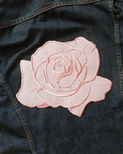 Inner Decay Large Back Patches Dusty Pink Rose Large Back Patch