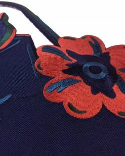 Badaboöm Studio Falling Flowers Large Back Patch Pins + Patches