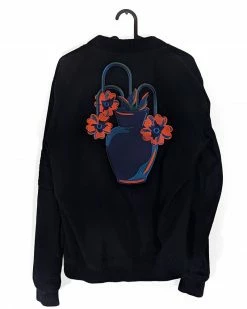 Badaboöm Studio Falling Flowers Large Back Patch Pins + Patches