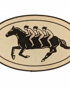 Badaboöm Studio Long Horse Large Back Patch Pins + Patches