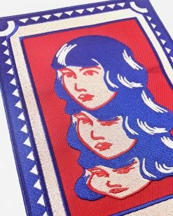 Badaboöm Studio Tryptic Heads Large Back Patch