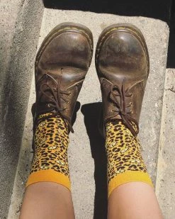 Sick Girls Leopard Eyes Socks