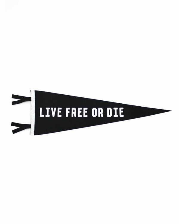Oxford Pennant Live Free Or Die Pennant 2 Oxford Pennant Live Free Or Die Pennant