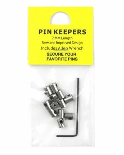 Pinkeepers Locking Pin Backs (Set Of 12 + Wrench)