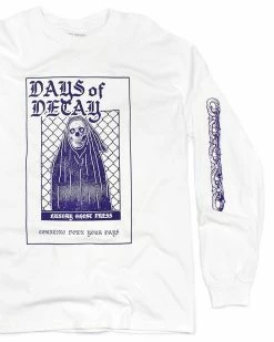 Hungry Ghost Press Days Of Decay Long Sleeve Unisex Tee Clothing