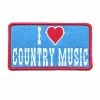 Explorer's Press Pins + Patches I Love Country Music Patch