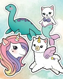 LuxCups Creative Magic Sticker Pack